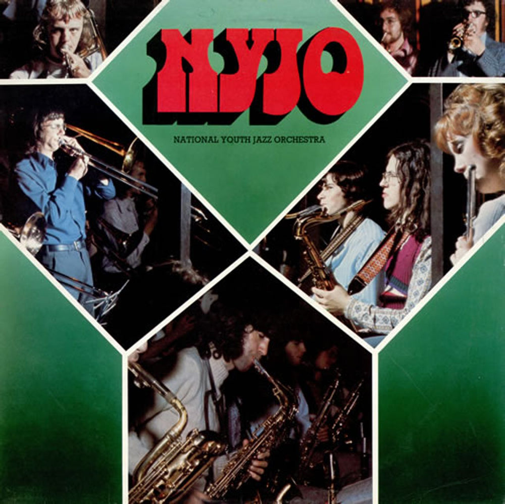 National Youth Jazz Orchestra N.Y.J.O. UK vinyl LP album (LP record) CAS1082