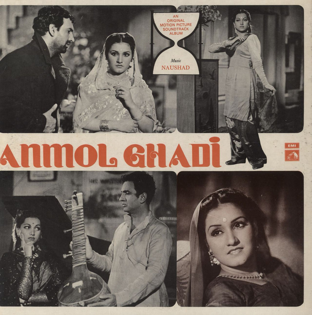 Naushad Anmol Ghadi Indian vinyl LP album (LP record) EALP4065