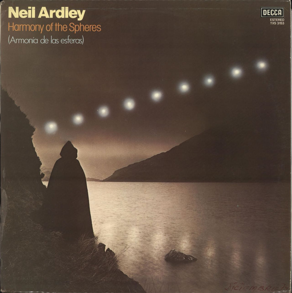 Neil Ardley Harmony Of The Spheres (Armonía De Las Esferas) Spanish vinyl LP album (LP record) TXS3153