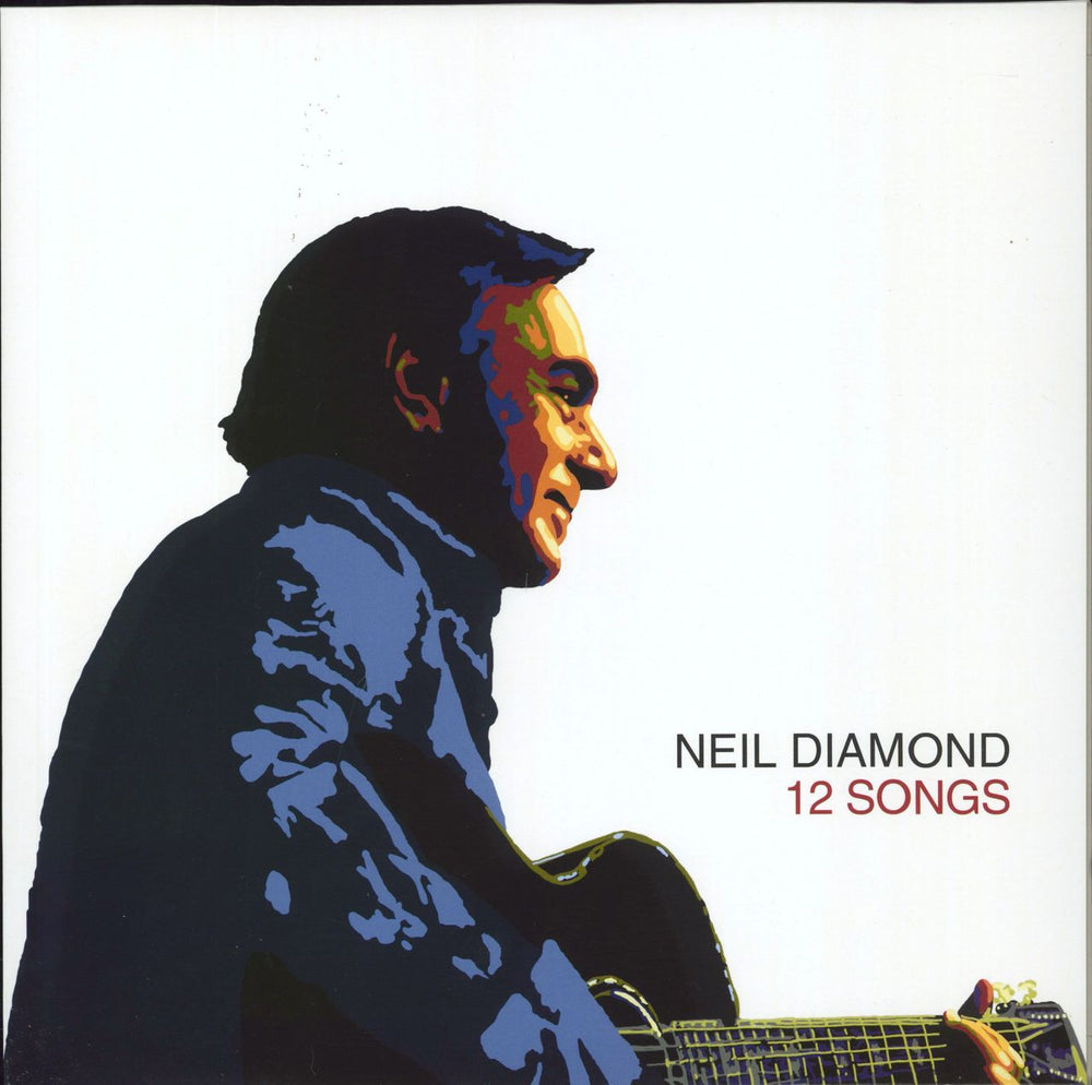 Neil Diamond 12 Songs - 180gm Vinyl UK 2-LP vinyl record set (Double LP Album) MOVLP205