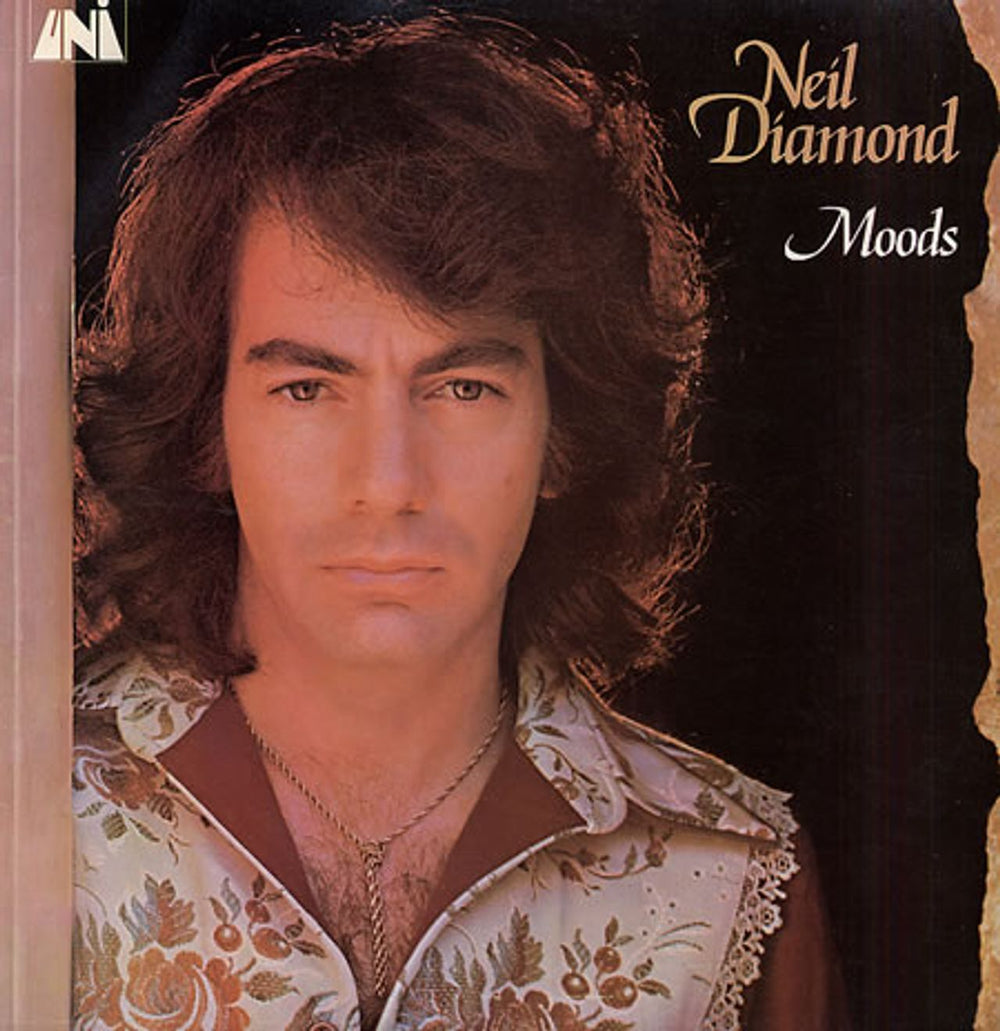 Neil Diamond Moods UK vinyl LP album (LP record) UNLS128