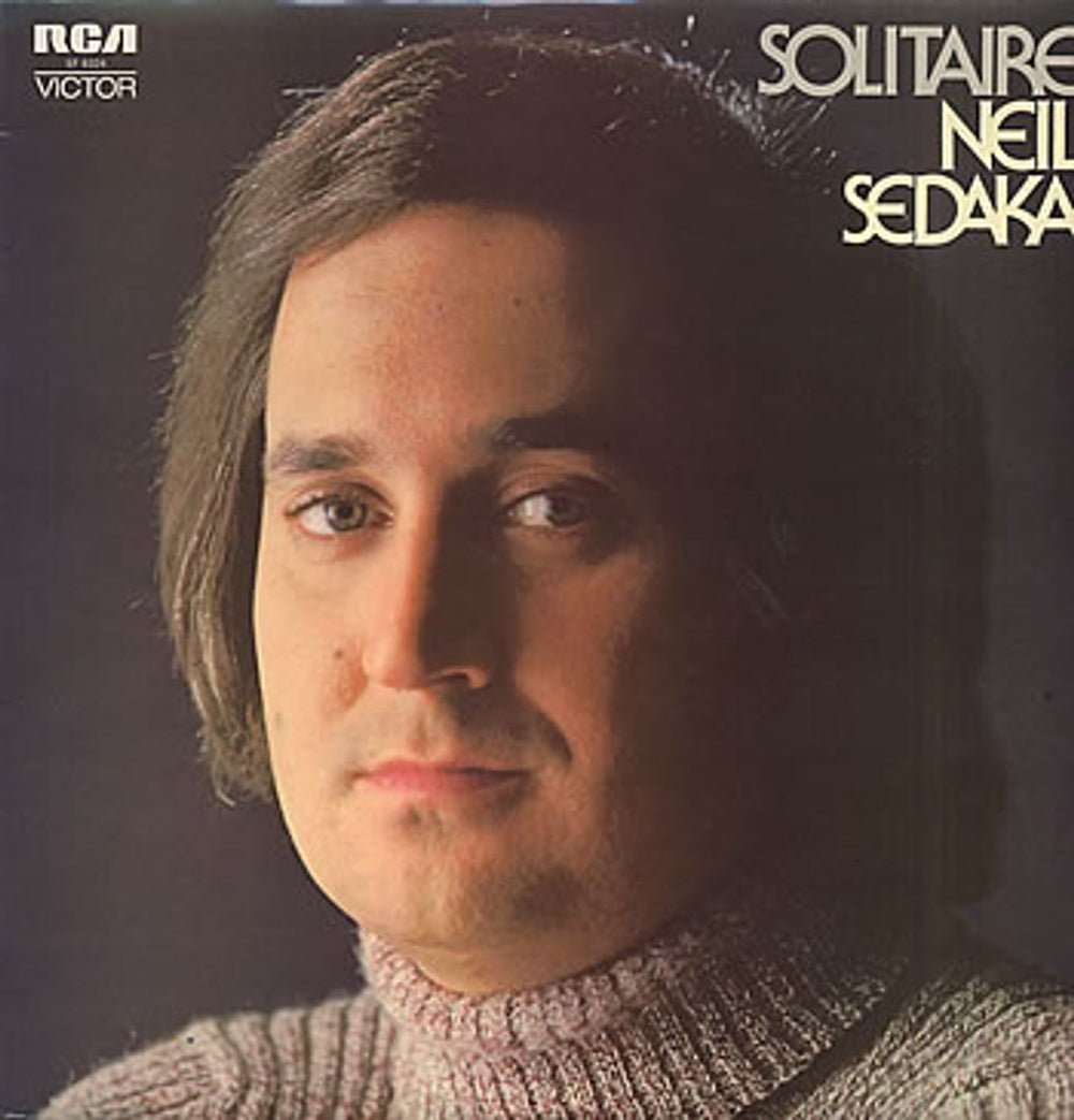 Neil Sedaka Solitaire UK vinyl LP album (LP record) SF8324