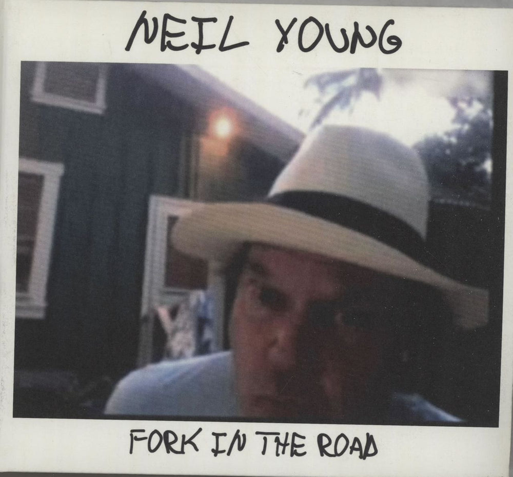 Neil Young Fork In The Road UK 2-disc CD/DVD set 93624978725