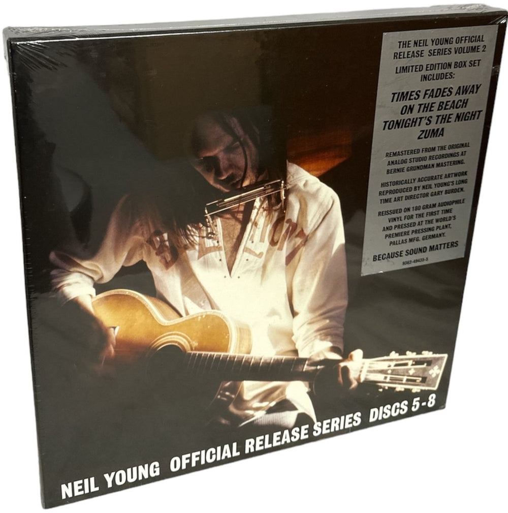 Neil Young Official Release Series Discs 5-8 - Sealed US Vinyl Box Set 9362-49435-5