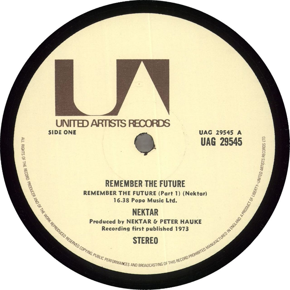 Nektar Remember The Future - EX UK vinyl LP album (LP record) NEKLPRE513415