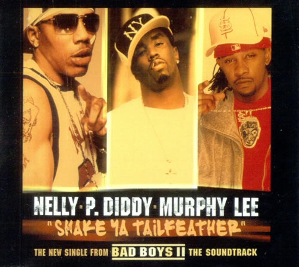 Nelly Shake Ya Tailfeather UK Promo CD single (CD5 / 5") MCSTDJ-40337