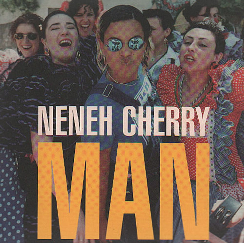 Neneh Cherry Man + Press Sheet UK Promo CD album (CDLP) NENEHDJ96