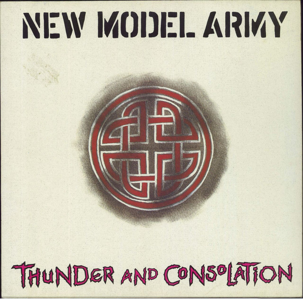 New Model Army Thunder And Consolation German vinyl LP album (LP record) 038-7913171