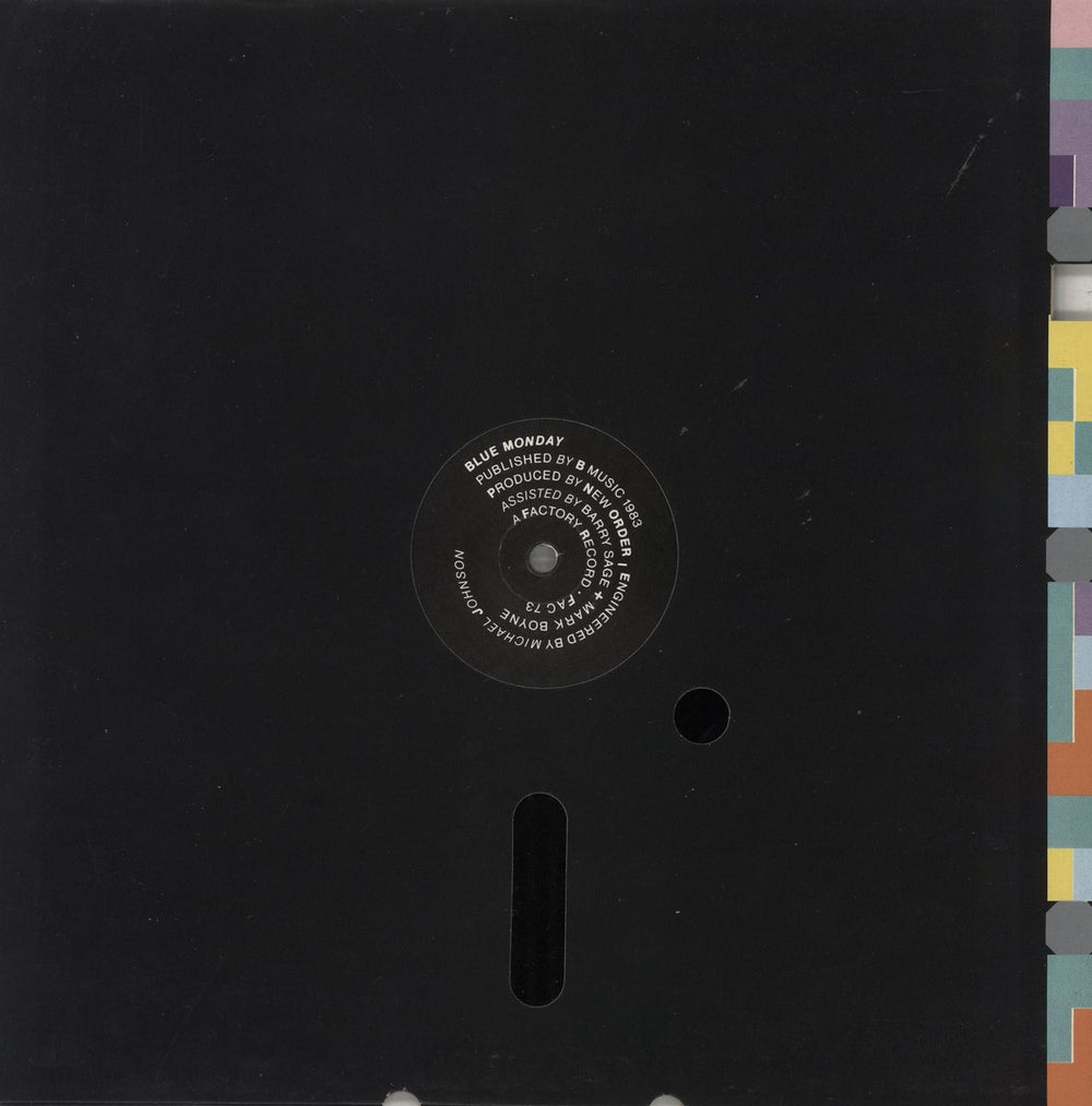 New Order Blue Monday - 2nd UK 12" vinyl single (12 inch record / Maxi-single) FAC73
