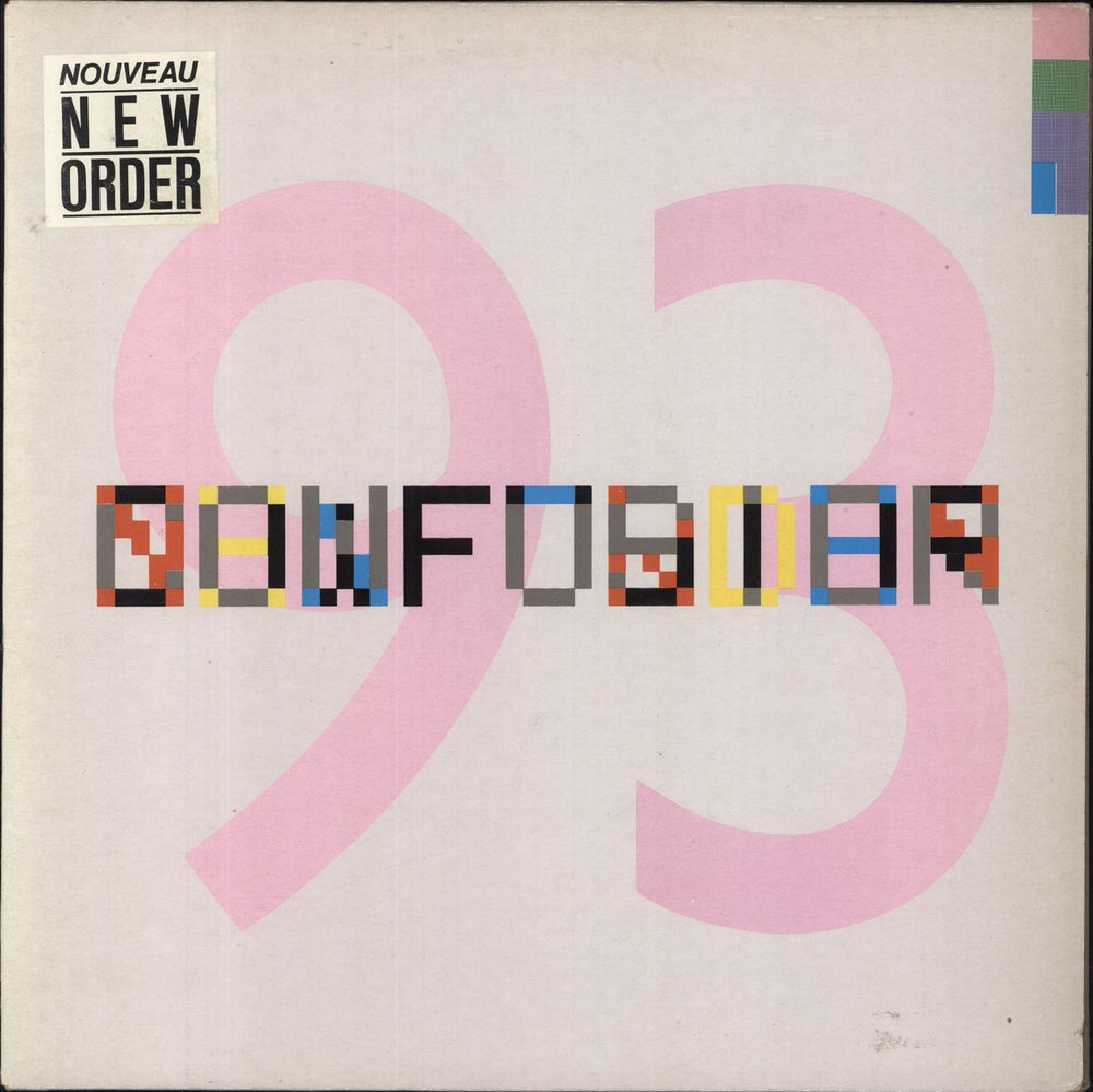 New Order Confusion (FRA) French 12" vinyl single (12 inch record / Maxi-single) 600893