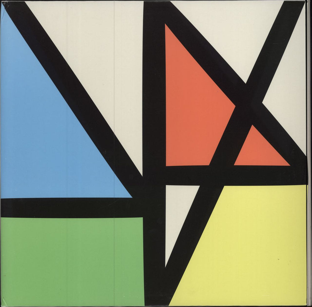 New Order Music Complete - Clear Vinyl UK 2-LP vinyl record set (Double LP Album) LSTUMM390