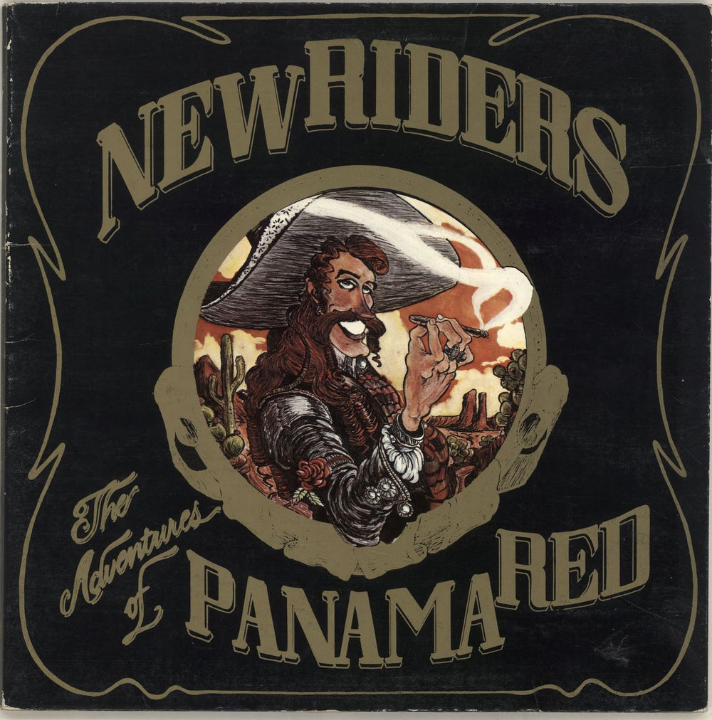 New Riders Of The Purple Sage The Adventures Of Panama Red UK vinyl LP album (LP record) 65687