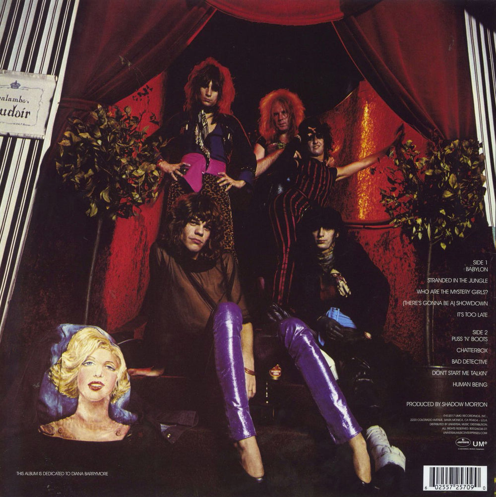 New York Dolls Too Much Too Soon - Coke Bottle Green & Pink Vinyl US vinyl LP album (LP record) 602557257090