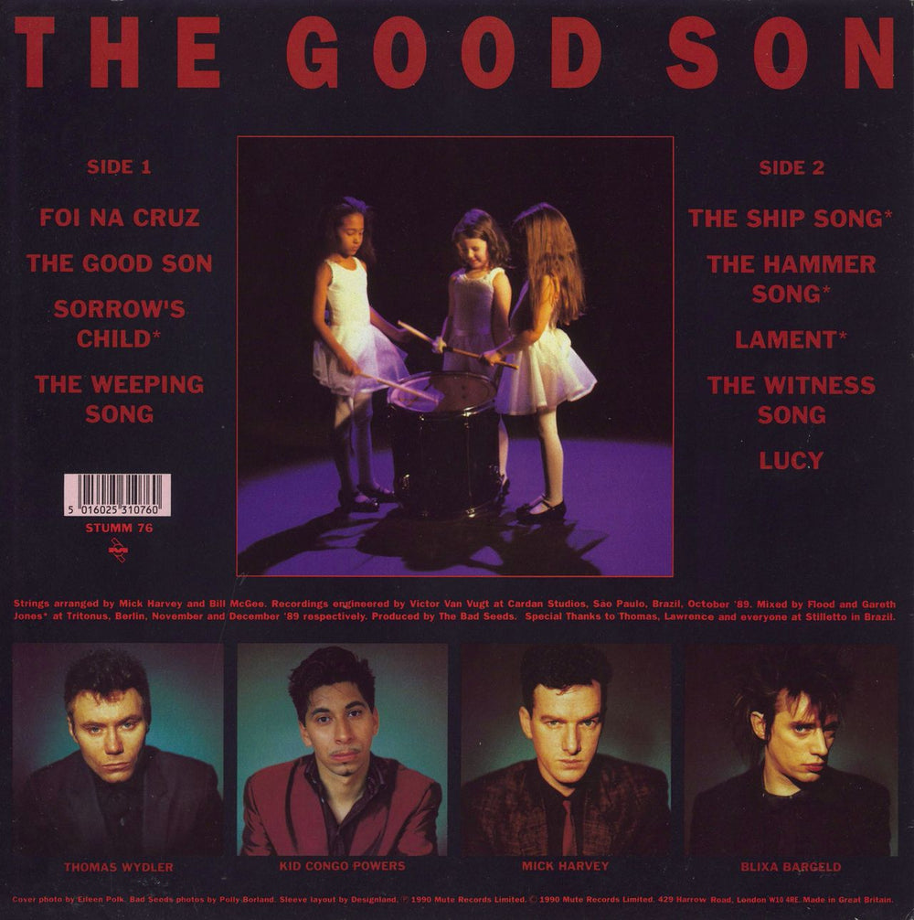 Nick Cave The Good Son + 7" - VG UK vinyl LP album (LP record) 5016025310760