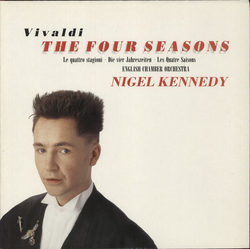 Nigel Kennedy Vivaldi: The Four Seasons UK vinyl LP album (LP record) EL7495571