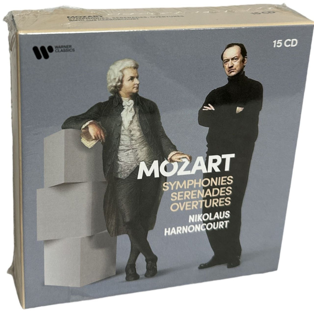 Nikolaus Harnoncourt Mozart: Symphonies, Serenades, Overtures - Sealed German CD Album Box Set 5054197360749