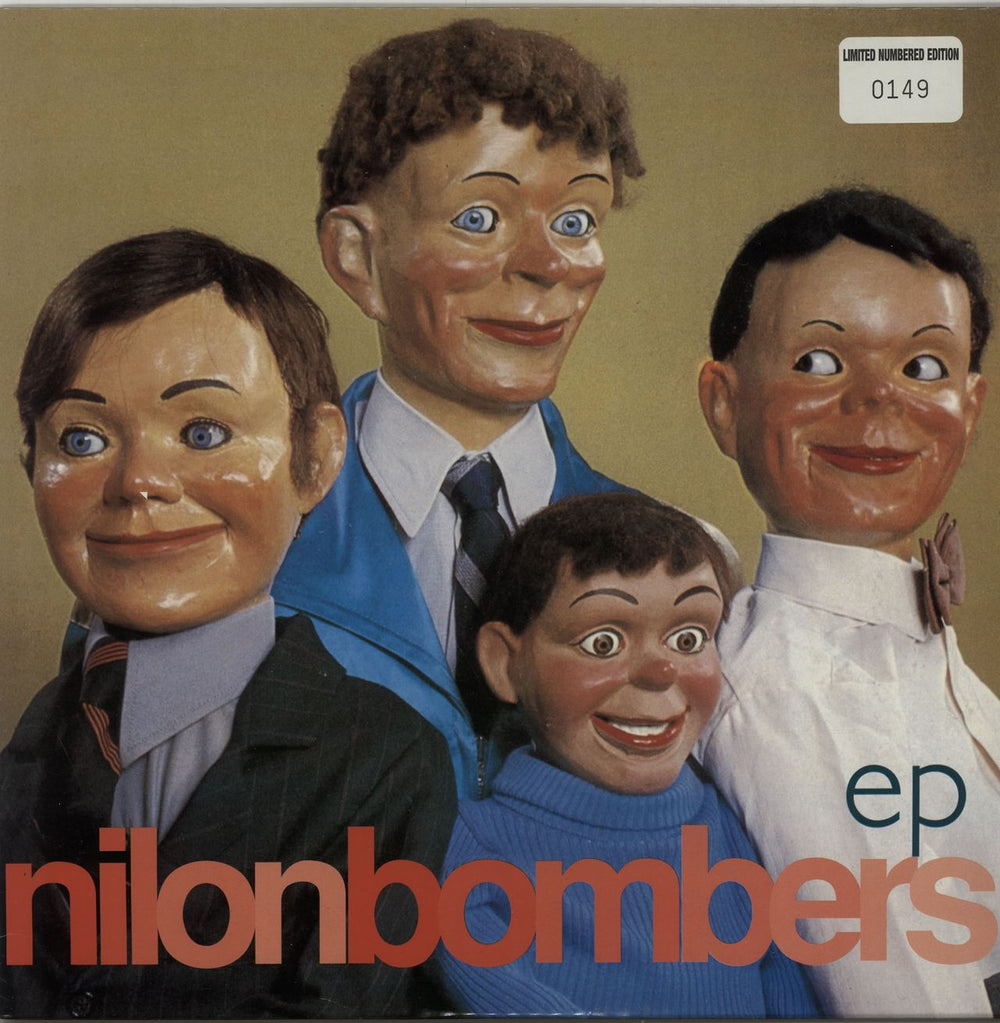 Nilon Bombers Nilon Bombers EP - Clear Vinyl + Numbered Sleeve UK 10" vinyl single (10 inch record) 10ALMOS001