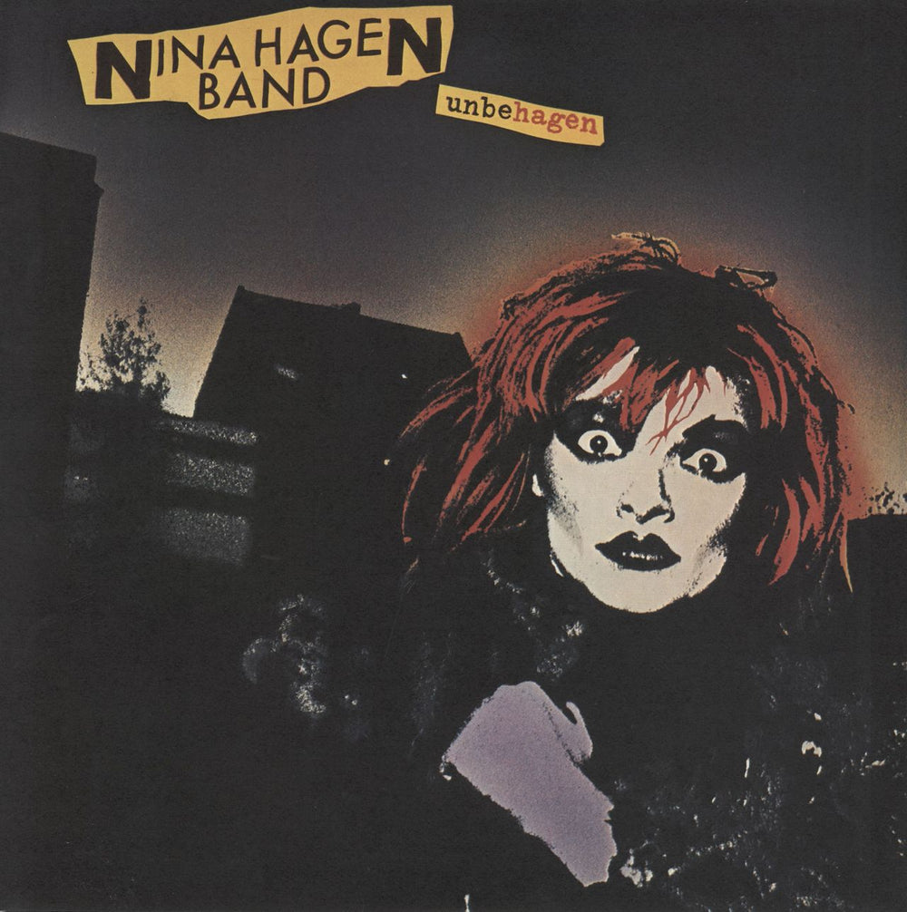 Nina Hagen Unbehagen UK vinyl LP album (LP record) CBS84159