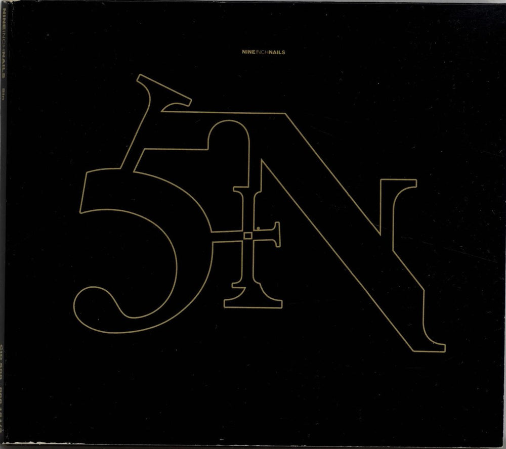 Nine Inch Nails Sin - EX UK CD single (CD5 / 5") CID508