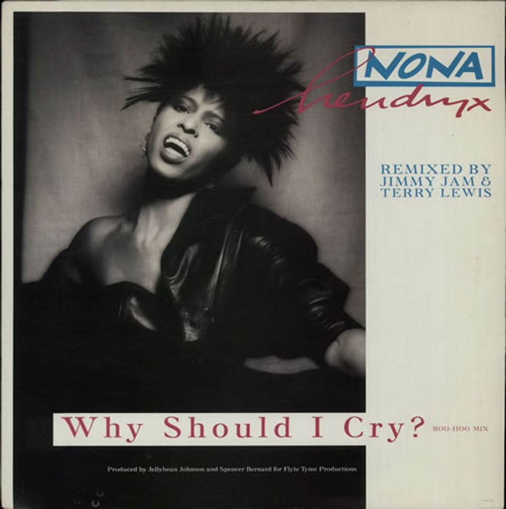 Nona Hendryx Why Should I Cry? (Boo Hoo Mix) UK 12" vinyl single (12 inch record / Maxi-single) 12EAX234