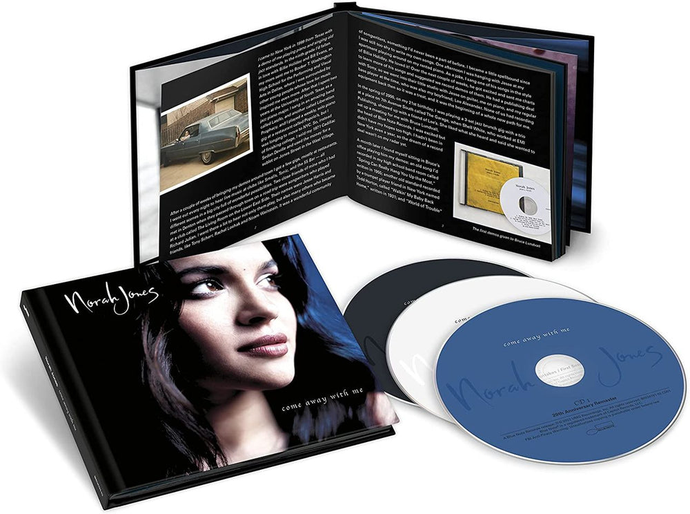 Norah Jones Come Away With Me - 20th Anniversary Super Deluxe Edition - Sealed UK 3-CD album set (Triple CD) 00602445077724