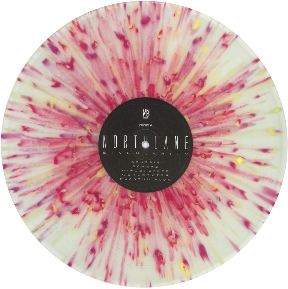 Northlane Singularity - Clear with Splatter Vinyl Australian 2-LP vinyl record set (Double LP Album) OQ52LSI779771