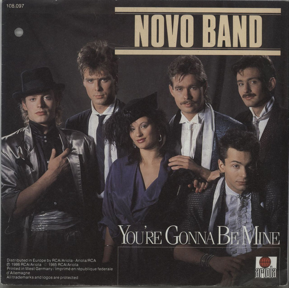 Novo Band You're Gonna Be Mine German 7" vinyl single (7 inch record / 45) 108097