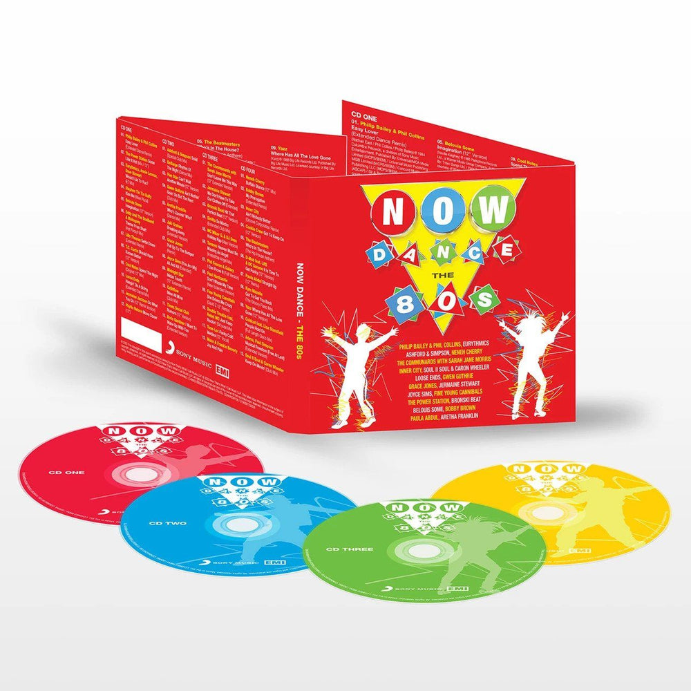 Now That's What I Call Music NOW Dance The 80s - Sealed UK 4-CD album set CDNNNOW136