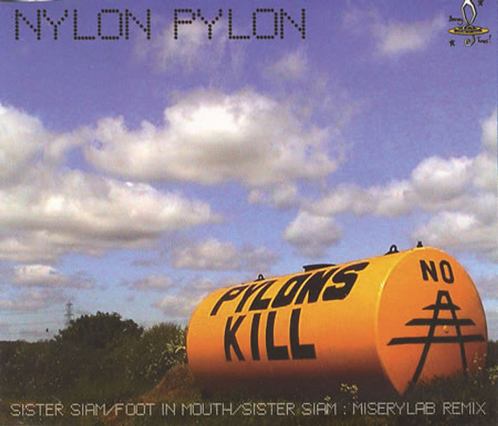 Nylon Pylon Sister Siam UK CD single (CD5 / 5") BOONCD1