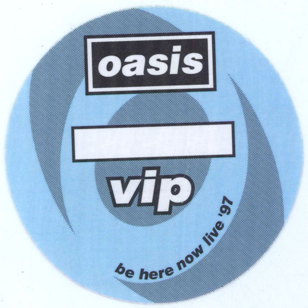 Oasis Be Here Now - 25th Anniversary + VIP Sticker UK picture disc LP (vinyl picture disc album) OASPDBE801676