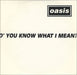 Oasis D'you Know What I Mean? - 2-track UK Promo CD single (CD5 / 5") CCD256X