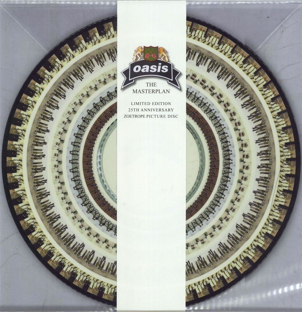 Oasis The Masterplan - Zoetrope UK Picture disc LP — RareVinyl.com