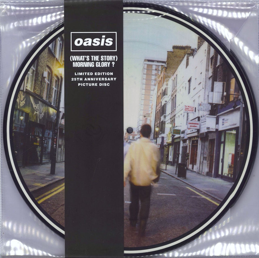 Oasis (What's The Story) Morning Glory - 25th Anniversary UK picture disc LP (vinyl picture disc album) RKIDLP73PD