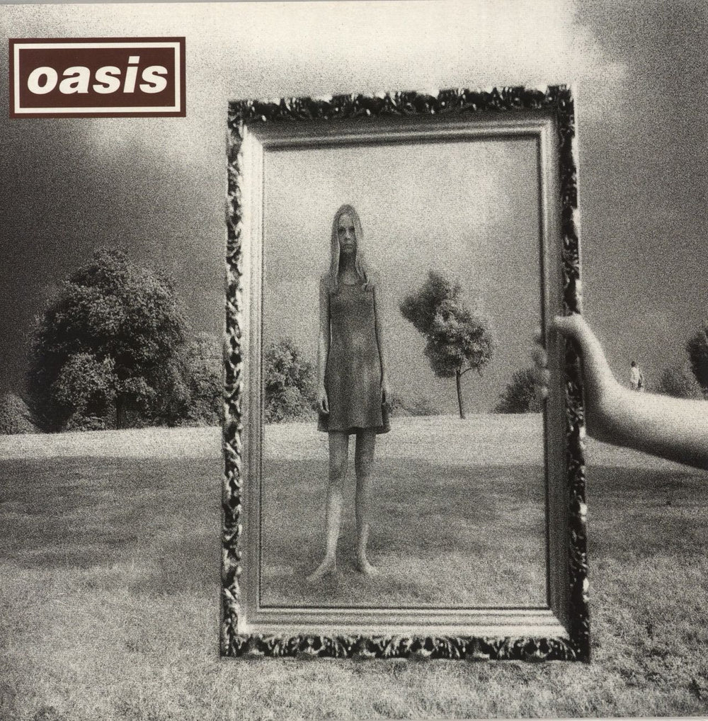 Oasis Wonderwall + Insert UK 7" vinyl single (7 inch record / 45) CRE215