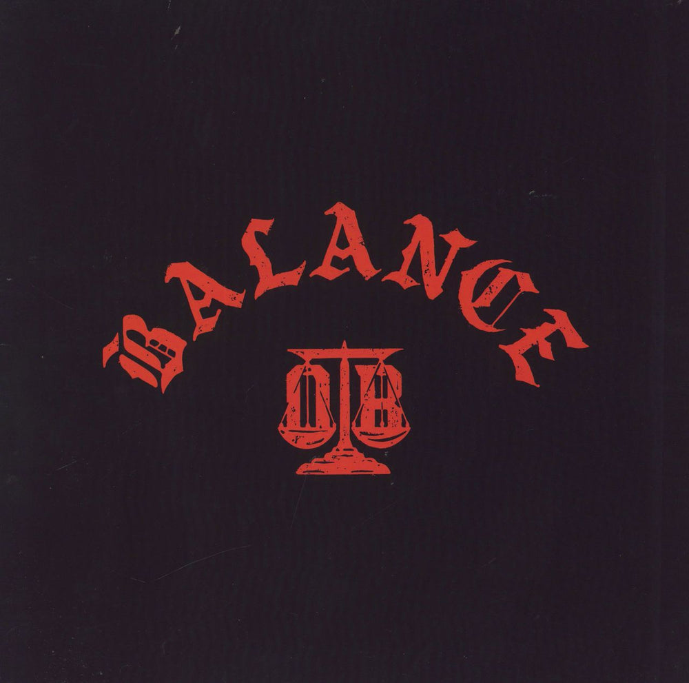 Obey The Brave Balance - Red vinyl UK vinyl LP album (LP record) IMP1206-1