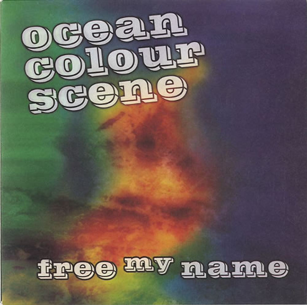 Ocean Colour Scene Free My Name UK 7" vinyl single (7 inch record / 45) SANSE344