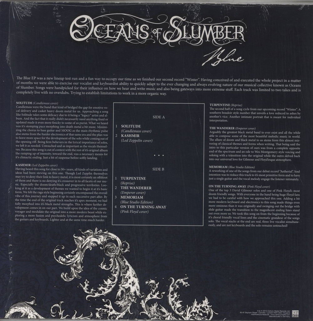 Oceans Of Slumber Blue US 12" vinyl single (12 inch record / Maxi-single)