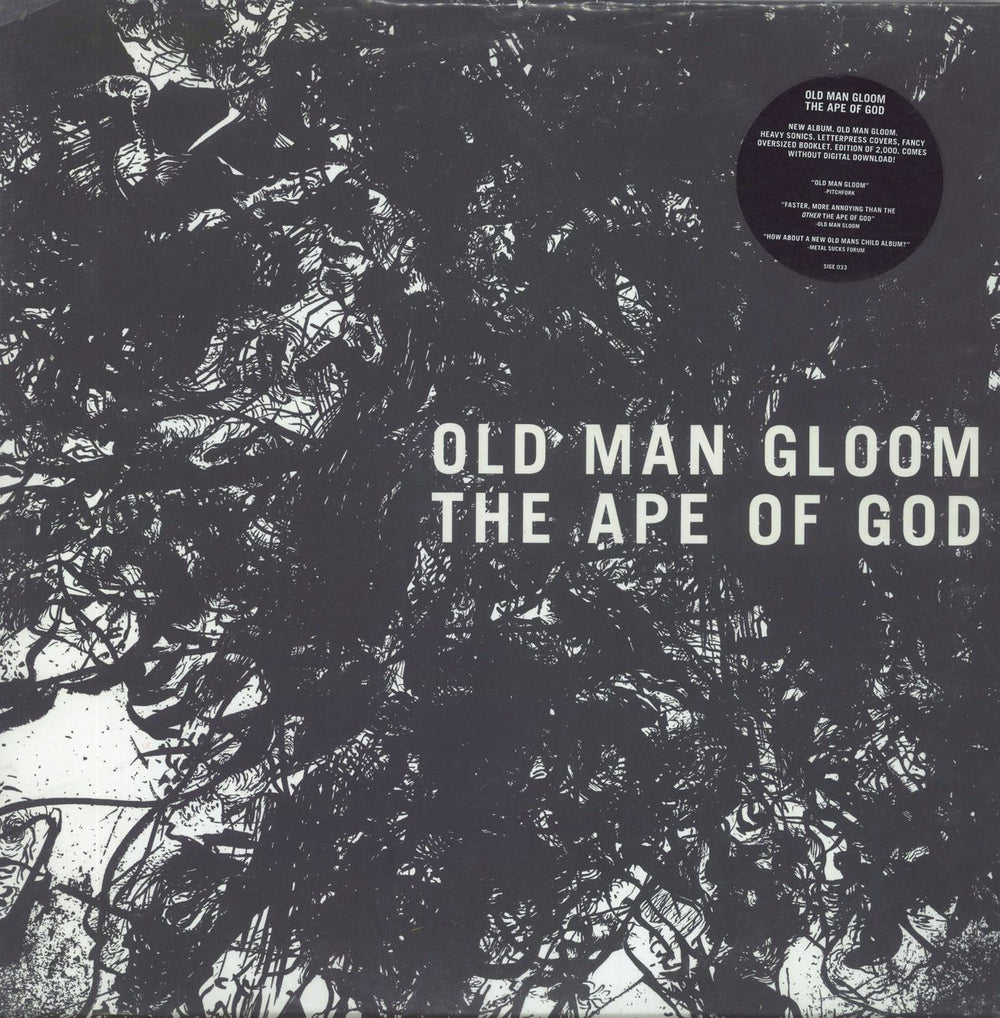 Old Man Gloom The Ape Of God (I) US vinyl LP album (LP record) SIGE033