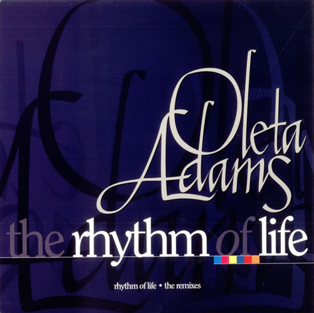 Oleta Adams The Rhythm Of Life The Remixes UK 12" vinyl single (12 inch record / Maxi-single) OLEX10