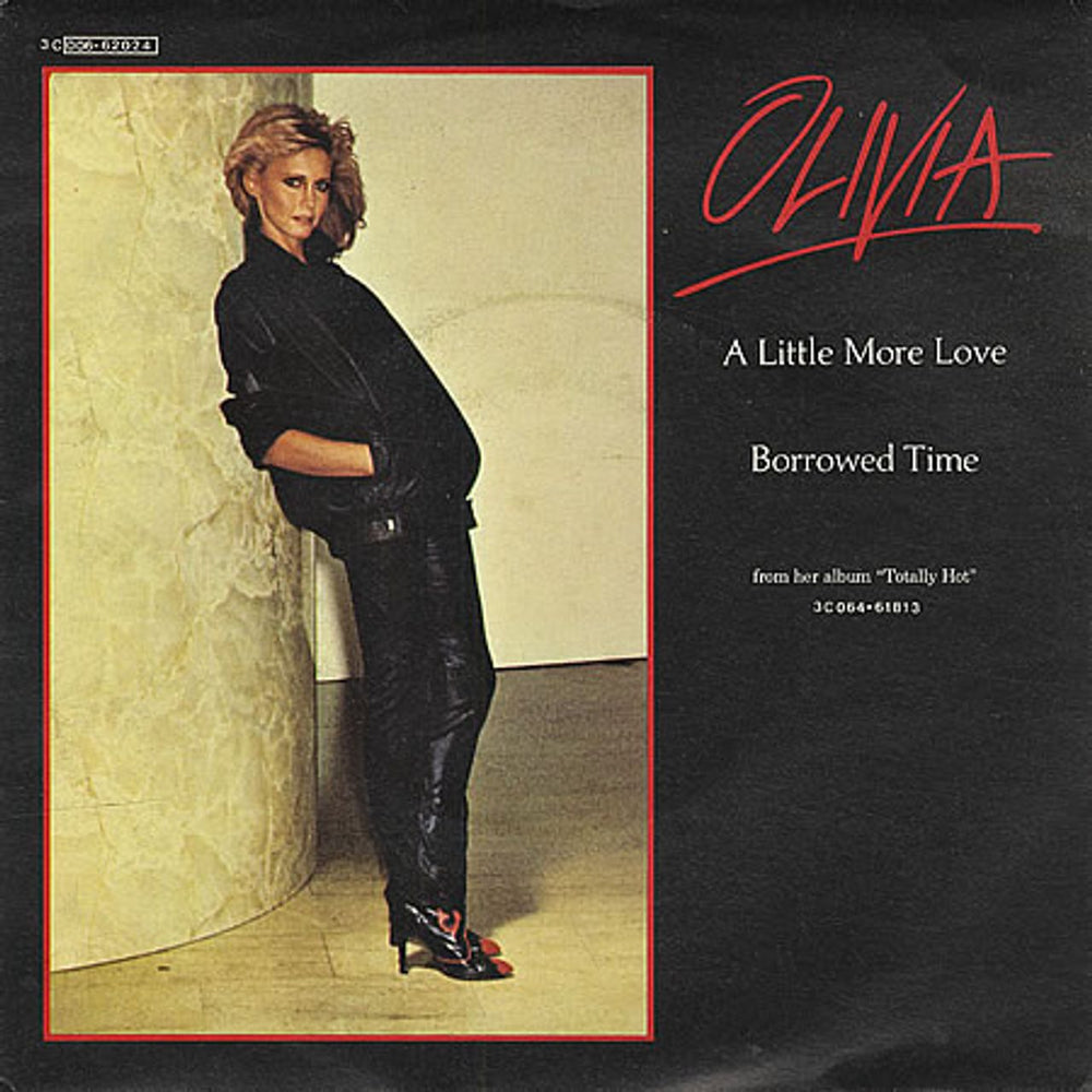 Olivia Newton John A Little More Love - Picture Sleeve Italian 7" vinyl single (7 inch record / 45) 3C006-62024