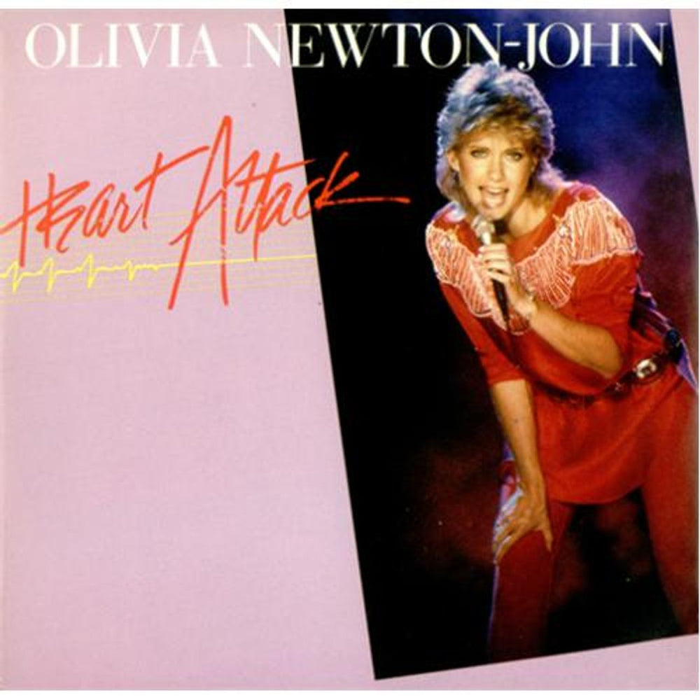 Olivia Newton John Heart Attack - P/S UK 7" vinyl single (7 inch record / 45) EMI5347