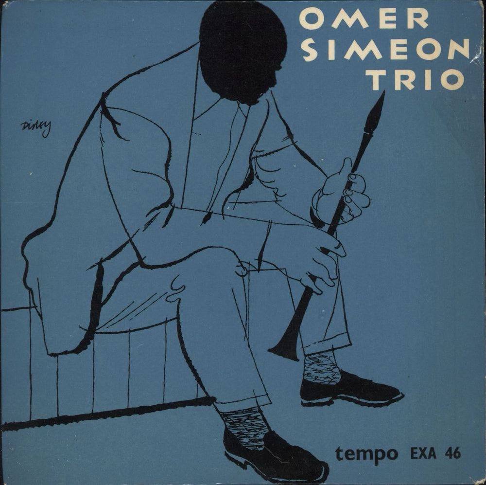 Omer Simeon The Omer Simeon Trio UK 7" vinyl single (7 inch record / 45) EXA46