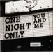 One Night Only You And Me + Guitar Tablature Book UK 7" vinyl single (7 inch record / 45) 1747366