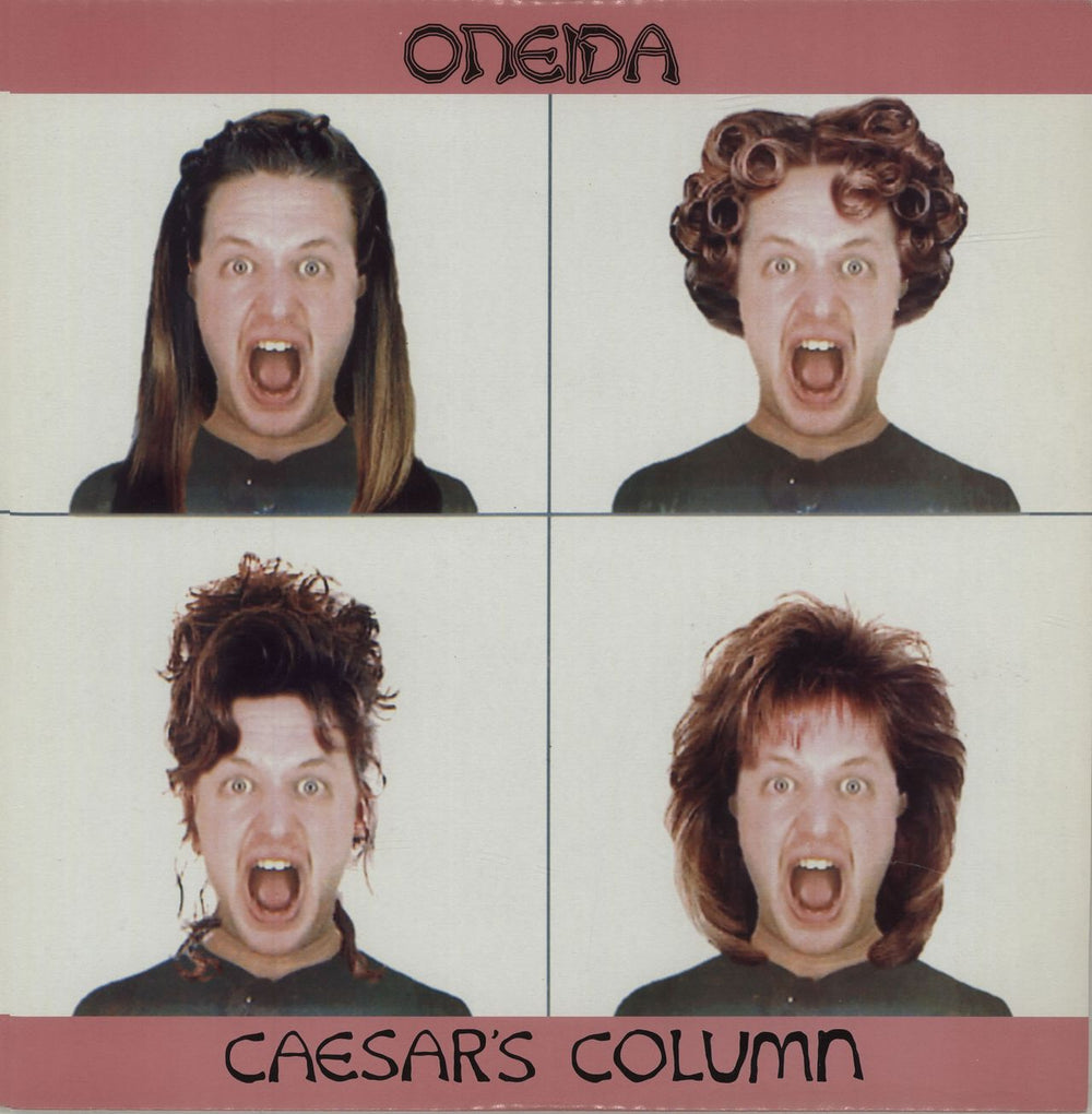 Oneida Caesar's Column UK 12" vinyl single (12 inch record / Maxi-single) RTRADES139