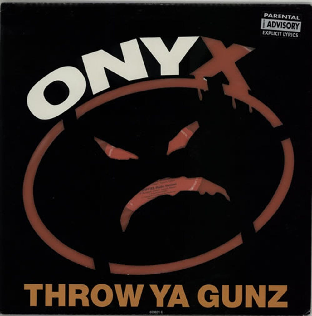 Onyx Throw Ya Gunz - Red Vinyl UK 12" vinyl single (12 inch record / Maxi-single) 6598316