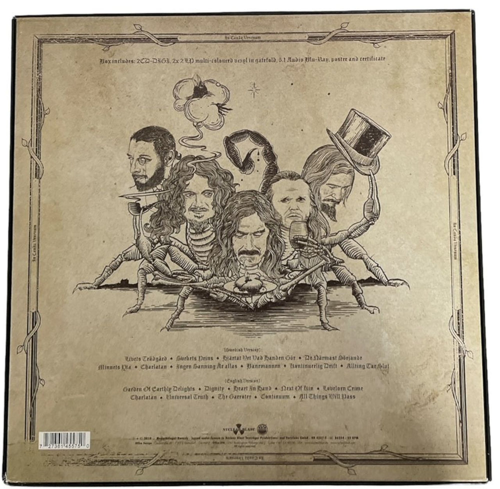 Opeth In Cauda Venenum German box set 727361455750