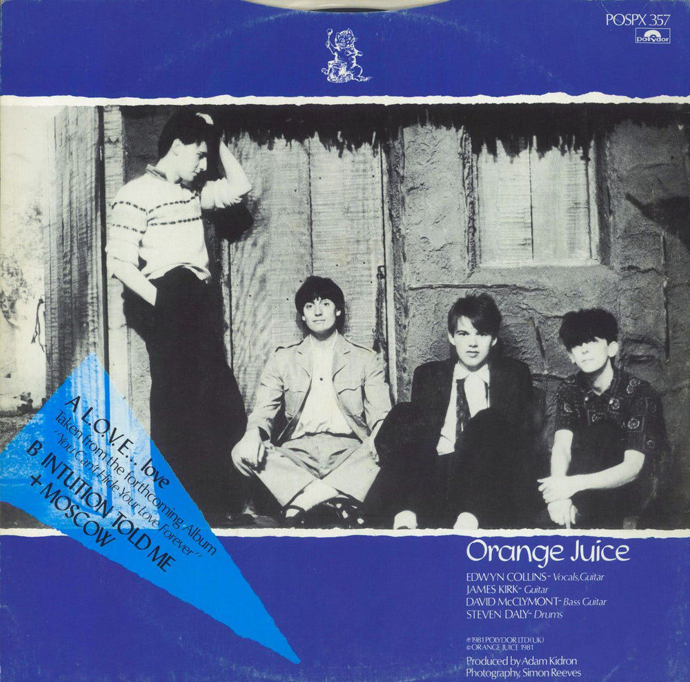 Orange Juice Love...Love UK 12" vinyl single (12 inch record / Maxi-single)