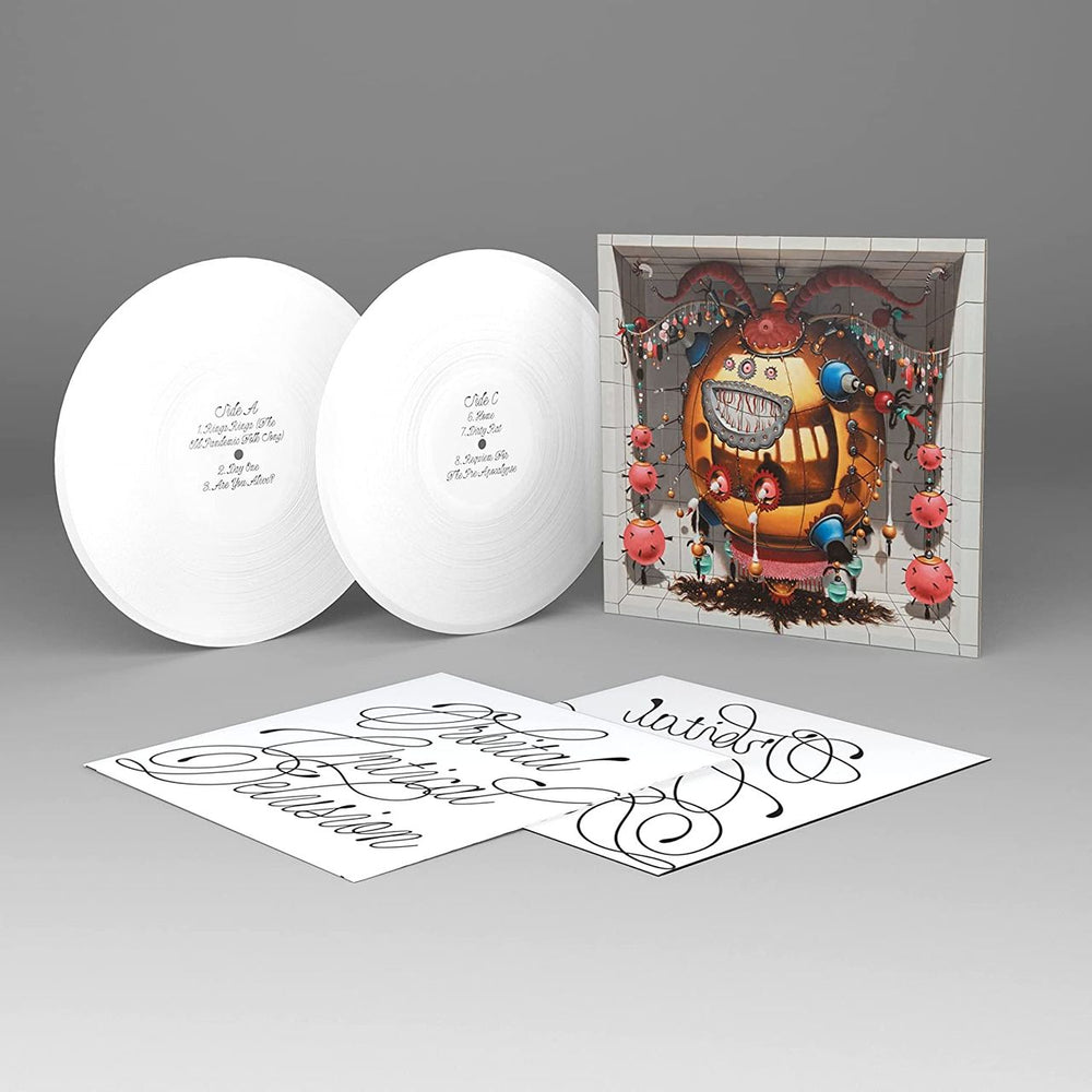 Orbital Optical Delusion - White Vinyl - Sealed UK 2-LP vinyl record set (Double LP Album) ORT2LOP807264