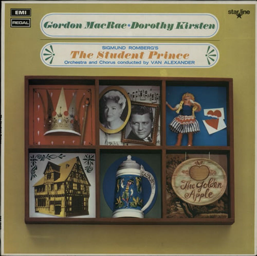 Original Cast Recording The Student Prince UK vinyl LP album (LP record) SRS5050