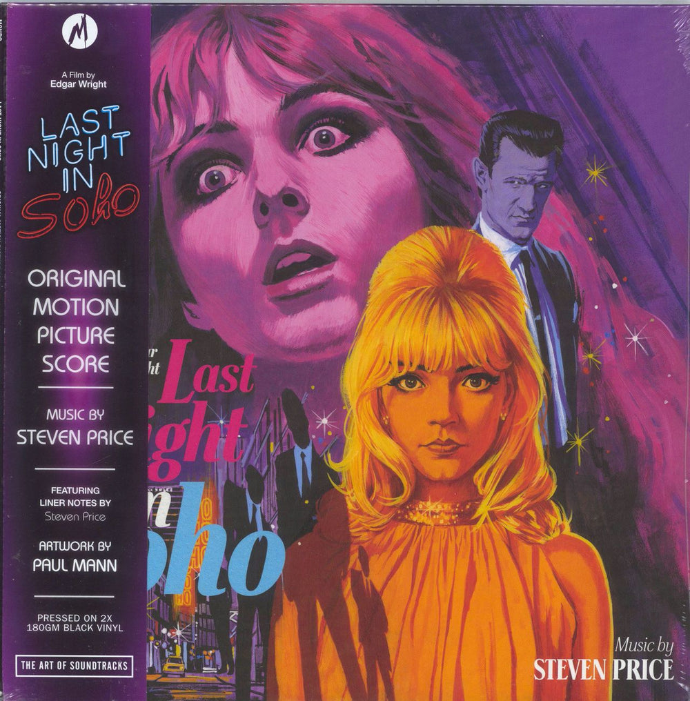 Original Soundtrack Last Night In Soho US 2-LP vinyl record set (Double LP Album) MOND236